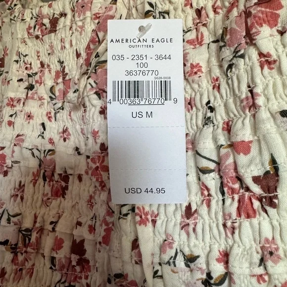 American Eagle Flower Top - Picture 2 of 2